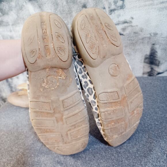 Roper Woman's 10 Chillin' Leopard Casual Shoes - Moc Toe - Picture 5 of 8